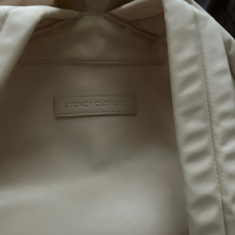 Stoney Clover Lane Cream Backpack with Mickey and Minnie - Picture 2 of 2